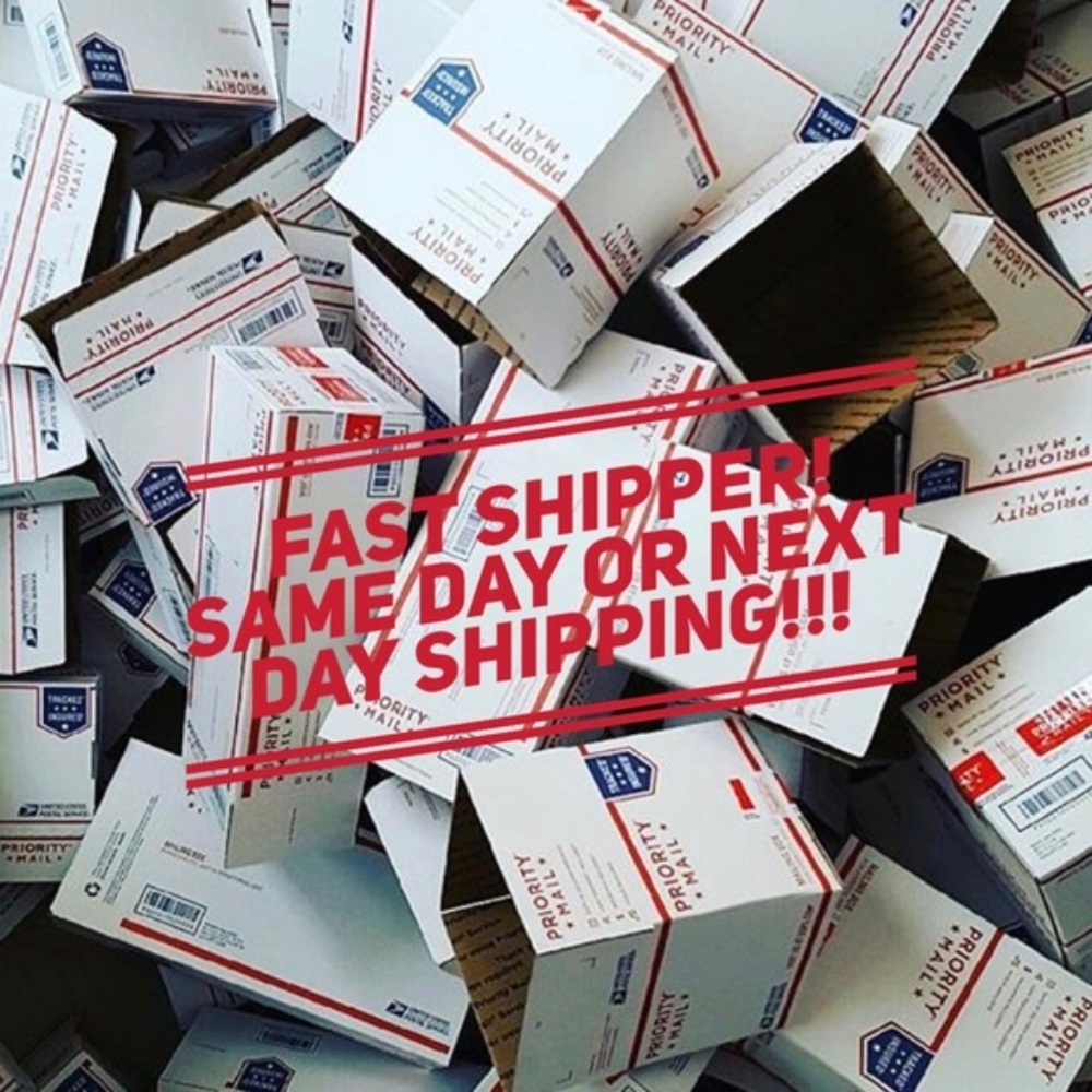 Same or Next Day Shipping on All Orders!!